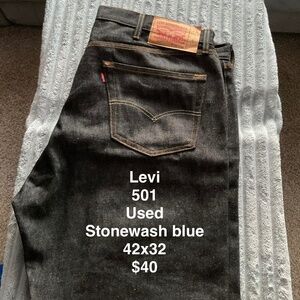 Levi 501 jeans